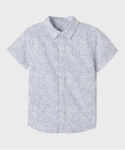 Chemise manches courtes à motifs fleuri garçon[MISSING]